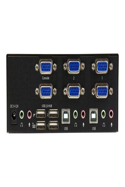 StarTech.com 2-portars VGA KVM-switch - SV231DVGAU2A