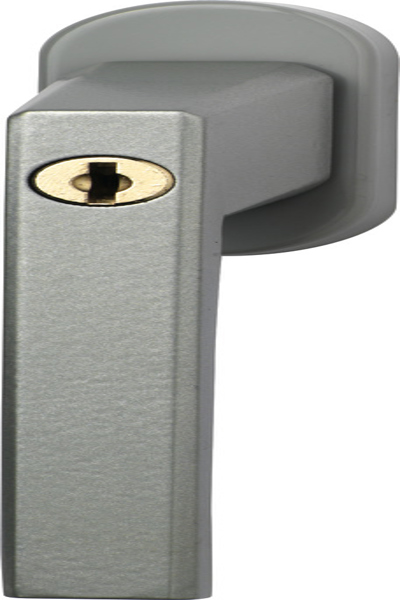 ABUS Security-Center ABUS FG110 S SB - Window locking handle - Silver - Monotone - Cylinder lock
