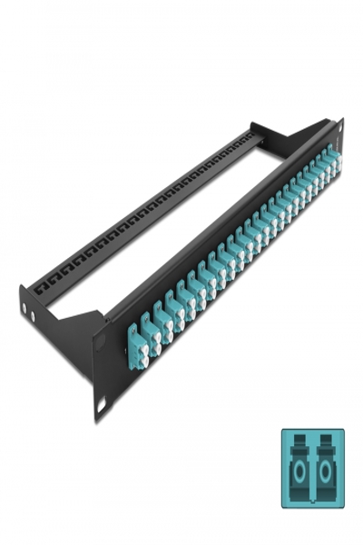 Delock Patch panel - rack mountable - 43389