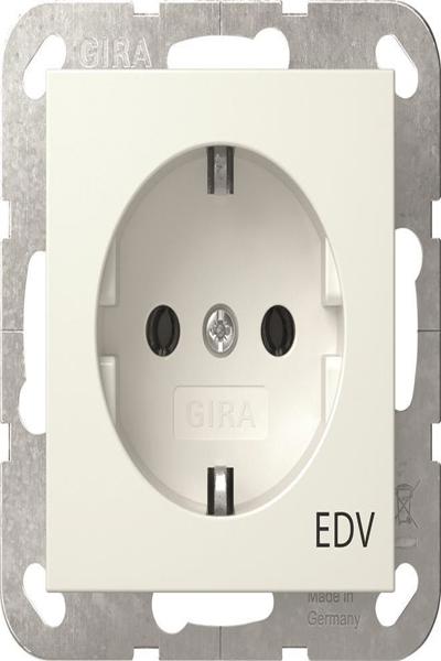 GIRA socket SCHUKO 445827 imprint EDV System 55 rws m