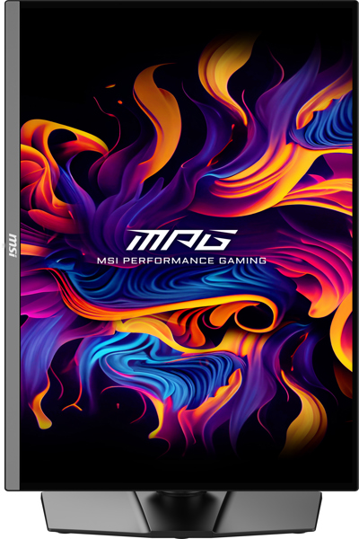 MSI MPG 272URX QD-OLED 26.5inch UHD 240hz 0.03ms 2xHDMI2.1 DP2.1 USB C PD98W 2xUSB Pivot - PC - MPG 272URX QD-OLED