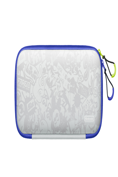 Nintendo Switch Carrying Case & Screen Protector Splatoon 3 Edition. Case type: Sleeve case, Brand compatibility: Nintendo, Product colour: Multicolour. Weight: 222 g. Package width: 130 mm, Package depth: 40 mm, Package height: 305 mm. Country of origin: China - 10009638
