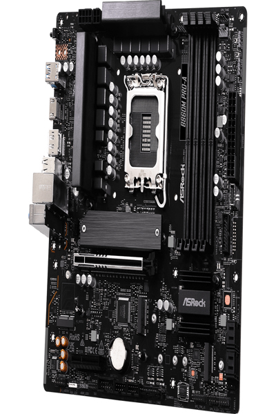 ASRock B860M Pro-A - Moderkort - 90-MXBRR-A0UAYZ