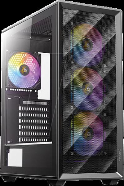 Antec AX85 ARGB Mid Tower Gaming Blue - Midi/Minitower - Mini tower - 0-761345-10173-8