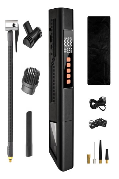 Aspirateur de voiture 2 en 1 Extralink avec compresseur 12 V USB