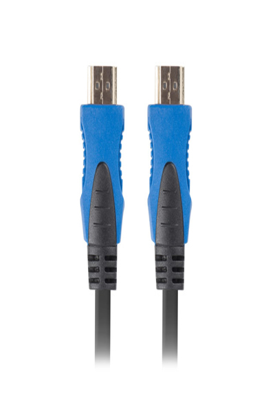Lanberg CA-HDMI-20CU-0075-BK - 7.5 m - HDMI Type A (Standard) - HDMI Type A (Standard) - 3D - 18 Gbit/s - Black