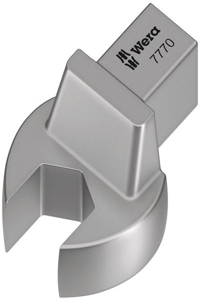 Wera 7770, Embout de clé dynamométrique, Argent, 1 pièce(s), Acier au chrome-vanadium (Cr-V)