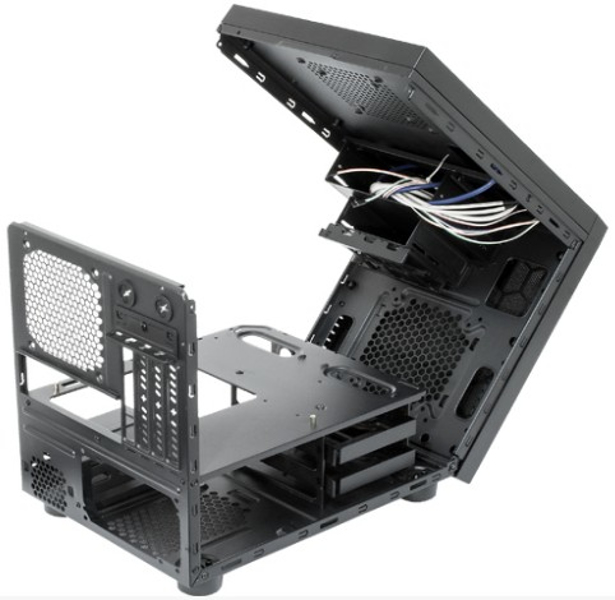 Chieftec CI-01B-OP - Kube - PC - Black - micro ATX - CI-01B-OP