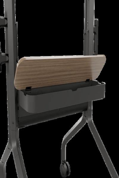 Chief LSCUBÂ  Voyager Manual Height Adjustable AV Cart Black - LSCUB