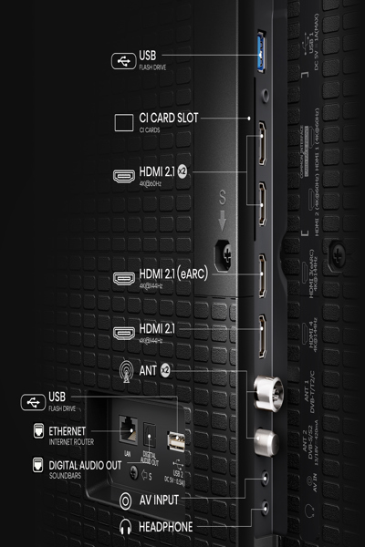 HISENSE 100E7Q PRO 100" 4K QLED SMART TV - 100E7Q PRO