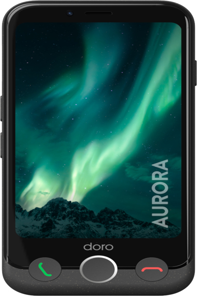 Doro Aurora 11, 11,4 cm (4,5"), 4 Go, 64 Go, 13 MP, Android 14, Graphite
