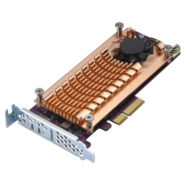 QNAP QM2-2P-244A Dual M.2 22110/2280 PCIe SSD expansion card - QM2-2P-244A