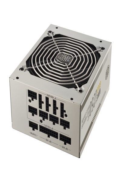Cooler Master MPE-C501-AFCAG-3GEU MWE Gold 1250 V2 White, ATX3.0, 1250W, 90%, 140mm, 3x PCIe 6+2 - ATX - Power Supply - MPE-C501-AFCAG-3GEU