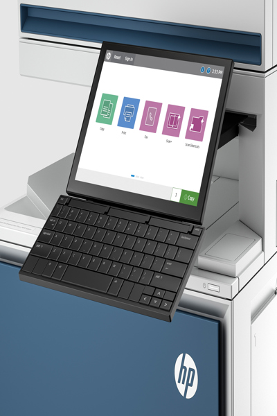 HP LaserJet Workflow UK Keyboard: Black