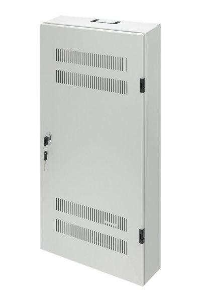 Armoire Intellinet - profil bas, avec rails horizontaux 4U et verticaux 2U