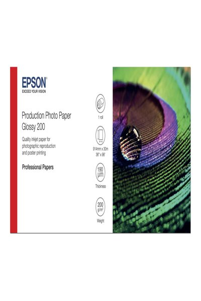 Epson Photo Paper Gloss 200 Roll