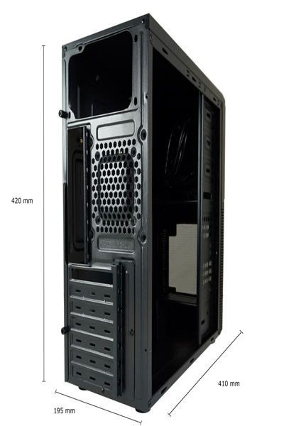 LC-7041B-ON: ATX Mid-Tower Case, USB 3.2 - LC-7041B-ON