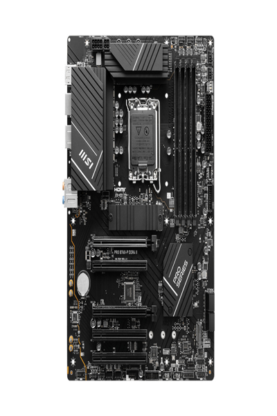 MSI PRO B760-P DDR4 II moderkort - PRO B760-P DDR4 II