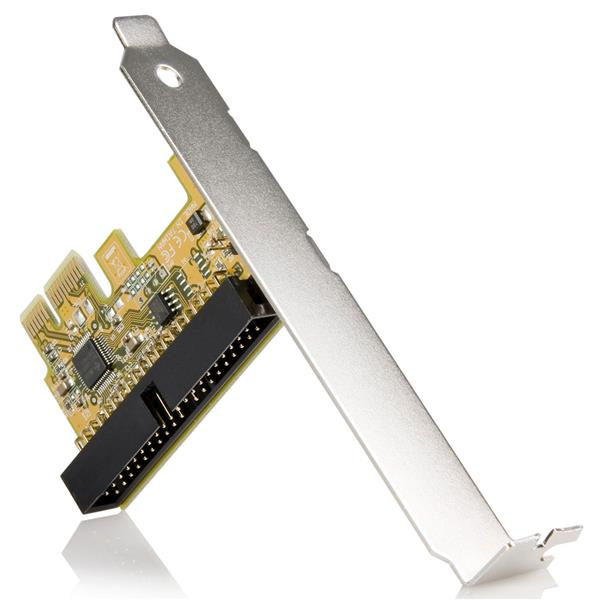 StarTech.com PCI Express IDE Controller Schnittstellenkarte - Speicher-Controller - ATA - 133MBps - PCIe x1 (PEX2IDE) - PEX2IDE