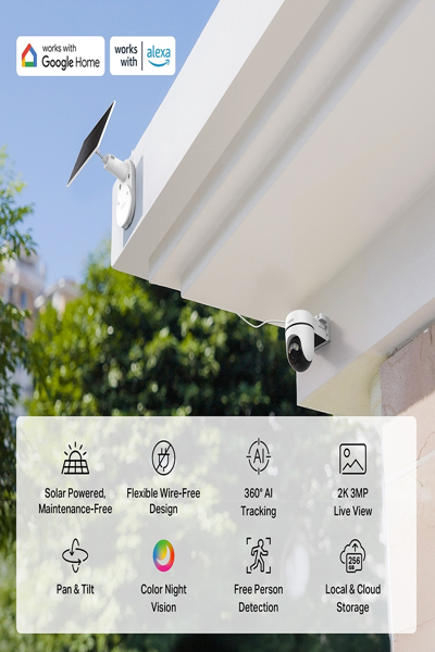 TP-LINK TAPO C610 KIT Smart Wire-Free Solar-Powered security camera - TAPO C610 KIT