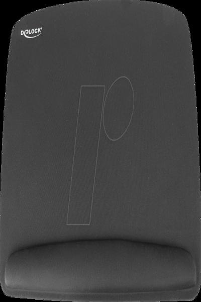 Delock Ergonomic - Musmatta med handledskudde - 12601