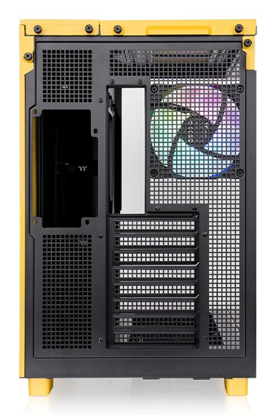 Thermaltake View 380 XL TG ARGB yellow midi tower - CA-11E-00M4WN-00
