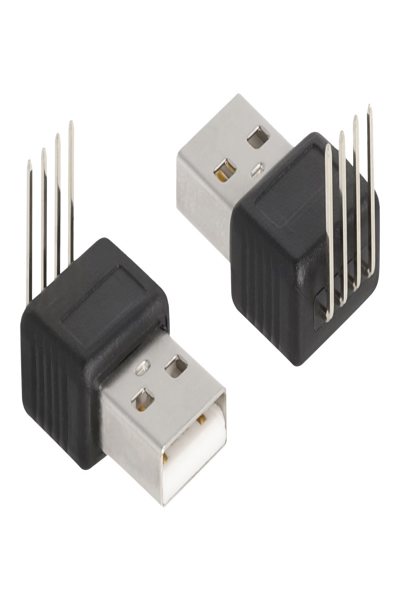 Adaptateur USB Delock - USB (M) droit vers USB coudé à 4 broches