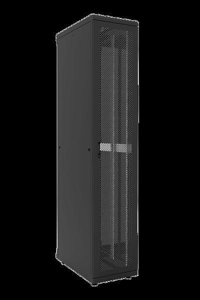 LogiLink 19" Standing Server Cabinet - Freestanding rack - 42U - 1500 kg - Key lock - 119 kg - Black - S42S61B