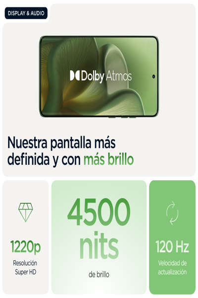 MOTOROLA SOLUTIONS EDGE 60 6.67" DUAL SIM 5G SMARTPHONE GREEN 256 GB