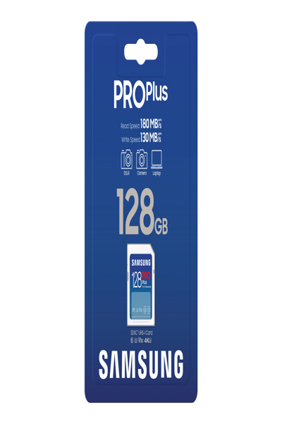 Samsung PRO Plus MB-SD128S - Flash memory card
