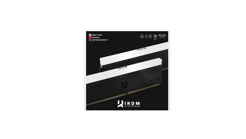 GoodRam IRDM ARGB UDIMM DDR4 KIT 16 GB (2 x 8 GB PC4-28800) - IRG-36D4L18S/16GDC