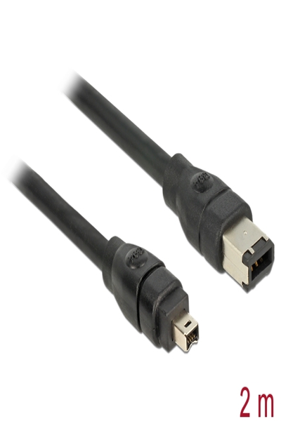 Delock IEEE 1394-kabel - 6-pins FireWire (hane) till 4-pins FireWire (hane) - 82577