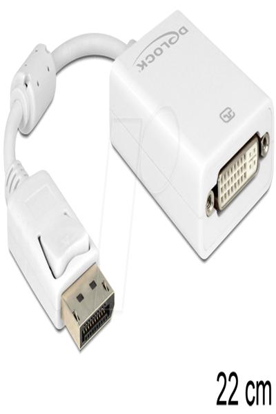 Delock DisplayPort till DVI-adapter - 61765