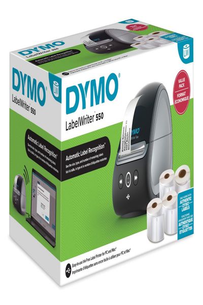 Dymo LabelWriter 550 Value Pack - Label Printer - Label Printer - 2147591