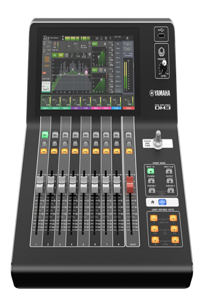 Mixeur numérique Yamaha DM3 16 canaux mono + 1 stéréo