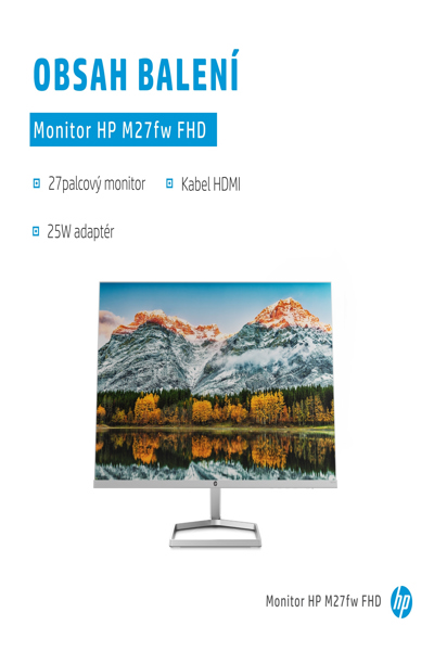 HP 27 L M27fw 27" bildskärm - 2H1A4AA#ABB