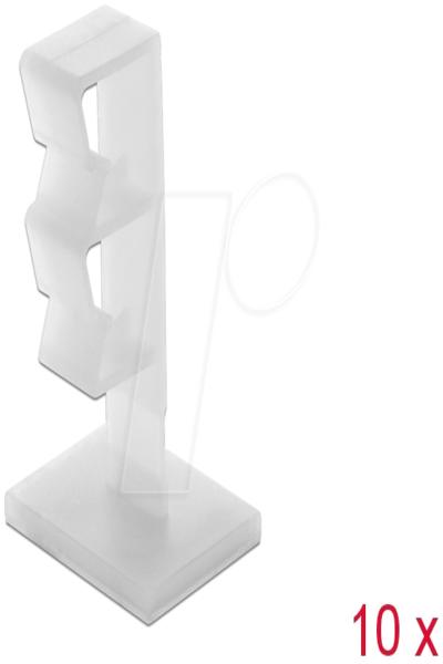 Support de câble Delock - naturel (lot de 10)
