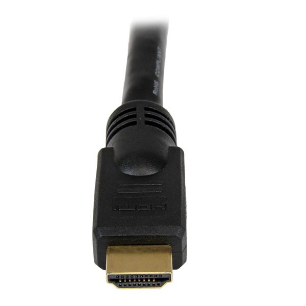StarTech High Speed ​​High Speed ​​HDMI Cable - HDMI Ultra HD 4k x 2k Connection Cable - M/M - Video / Audio Cable - HDMI - 24 AWG - HDMI, 19-pin (M) - HDMI, 19-pin (M) - 10.0m - Black (HDMM10M) - HDMM10M