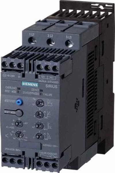 Siemens soft starter Sirius 30kW/400V 110-230V 3RW4 3RW40371BB14 - Power Accessory