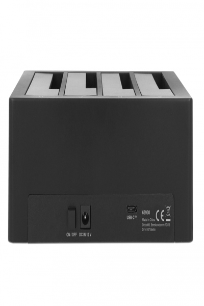 Delock USB Typ-C dockningsstation för 4 x SATA HDD / SSD - 63930