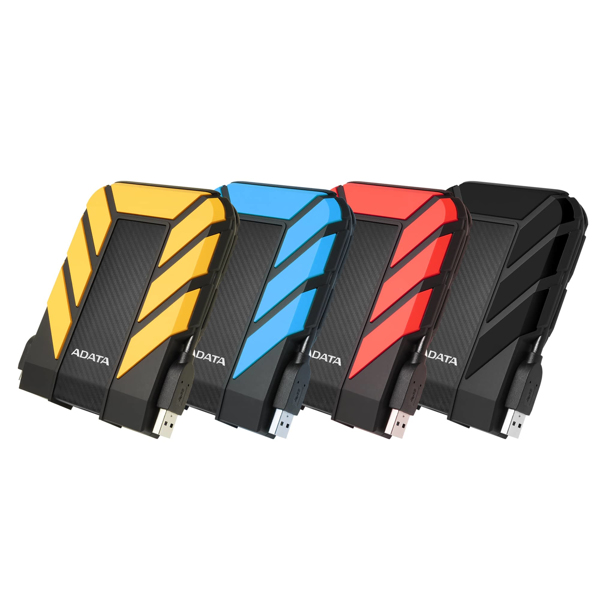 ADATA HD710 Pro 5TB extern hårddisk, USB 3.1, tålig - AHD710P-5TU31-CBK