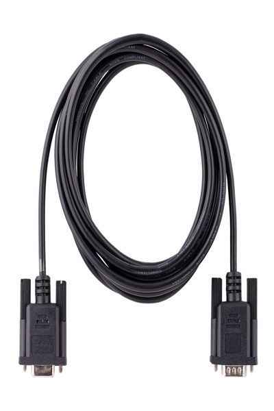 StarTech.com 3m RS232 Serial Null Modem Cable - Crossover Serial Cable w/Al-Mylar Shielding - DB9 Serial COM Port Cable Female to Male - Compatible w/DTE Devices - Black - F/M - Black - 3 m - DB-9 - DB-9 - Male - Female - 9FMNM-3M-RS232-CABLE