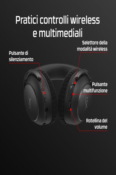 KINGSTON HYPERX CLOUD ALPHA 2 WL GAMING HEADSET - AJ5C7AA