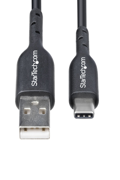 StarTech.com 2m USB-A till USB-C laddningskabel - USB2AC2MNC