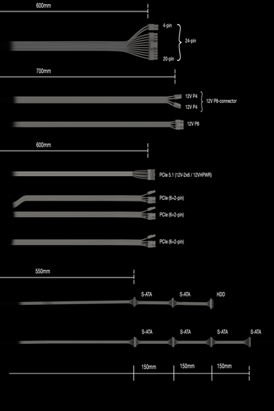 Be Quiet! Netzteil power Zone 2 - Power Supply - ATX - BP006EU