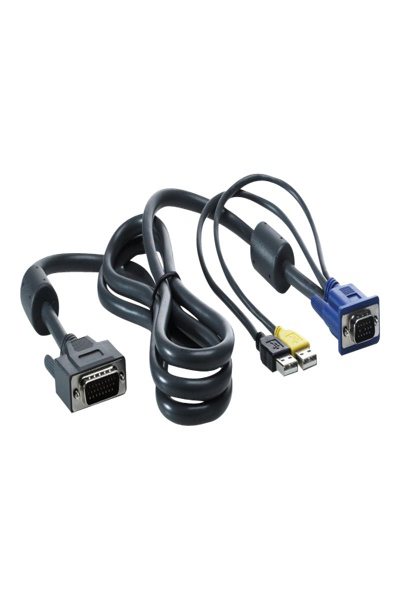 HPE 1x4 KVM Console: 6ft USB Cable. - AF613A
