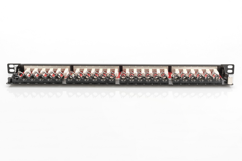 DIGITUS CAT6A patchpanel 24-portar - DN-91624S-SL-EA