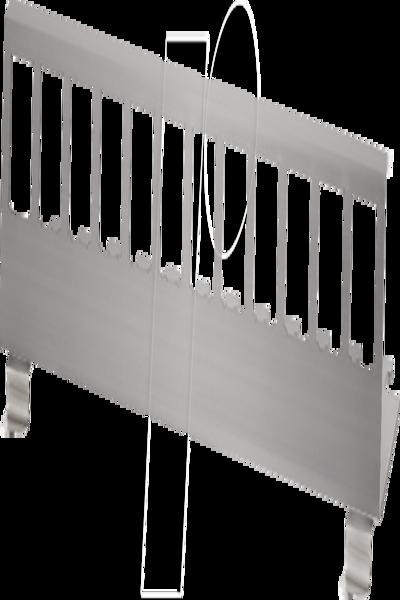 LogiLink MP0076 DIN Rail Holder 12 Keystone Stainless - MP0076