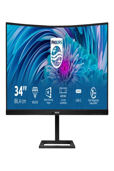 Philips E Line 346E2CUAE/00 Monitor 34" WQHD+ LCD 4ms - 346E2CUAE/00