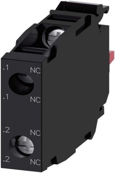 Siemens contact module with 2 contacts 3SU1400-1